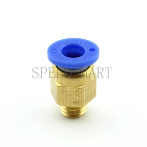 1 Pcs Air Pneumatic Quick Release Connector M8*1.25 Threaded metric 6mm Tube - Picture 1 of 3