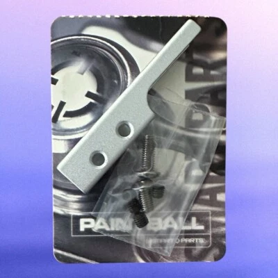 Smart Parts Max Flo silber Krümmerhalterung Drop Forward Paintball Impulsschocker - Bild 1 von 4