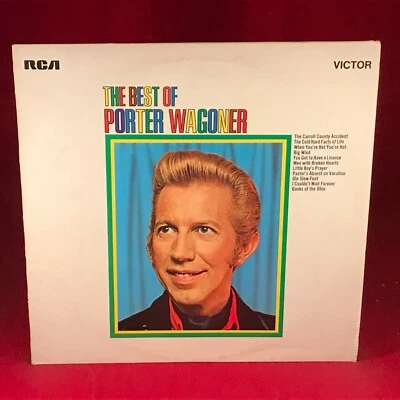 PORTER WAGONER The Best Of Porter Wagoner 1970 UK Vinyl LP compilation RCA  - Image 1 of 4
