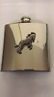 A37 Shire Horse english pewter 6oz Stainless Steel Hip Flask With Pewter em