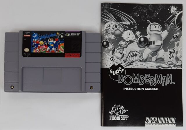 Nintendo Super Famicom Super Bomberman Panic Bomber World Cartridge Only  SNES