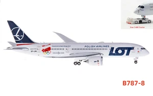 Lote 1:400 Phoenix PH04174 B787-8 SP-LRH modelo de avión + tractor libre - Imagen 1 de 3