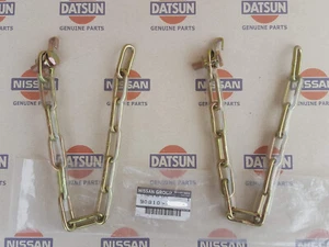 CHAIN SET, REAR GATE Genuine Datsun 1200 ute (Fits Nissan B120) - Picture 1 of 4