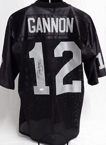 Rich Gannon Signed Oakland Raiders Custom Jersey JSA Authenticated