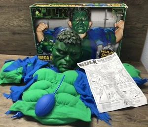 L'INCREDIBILE HULK Mega Muscles DRESS-UP Set TOYBIZ Film UFFICIALE MERCHANDISE - Foto 1 di 7