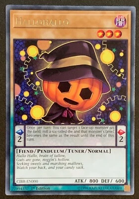 Hallohallo | CIBR-EN000 | Rare | 1st Edition | Circuit Break | YuGiOh TCG - Image 1 of 3