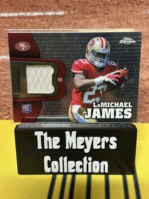 2012 Topps Chrome Rookie Relics #RR11 LaMichael James - San Francisco 49ers - Image 1 of 2