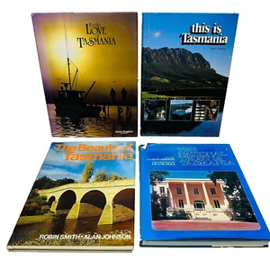 Tasmania Book Bundle Lot Hardcover x 4 Travel Environment Nature Vintage 1985 - Picture 1 of 16