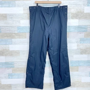 Pantalones Blauer Gore-Tex All Weather negros 9334 con forro impermeables para hombre XL - Imagen 1 de 8