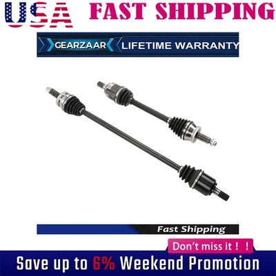 Pair Front CV Axle Shaft for 2015-2019 Hyundai Sonata 2016-2020 Kia GEARZAAR - Image 1 of 4