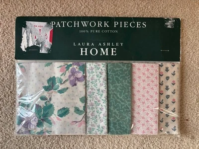 Vintage Laura Ashley Patchwork Pieces Set - Image 1 of 3