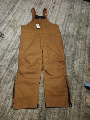 Walls EnduroFlex MensBib Overalls insulated 2xl Workwear Winter Water Repellent - Image 1 of 4