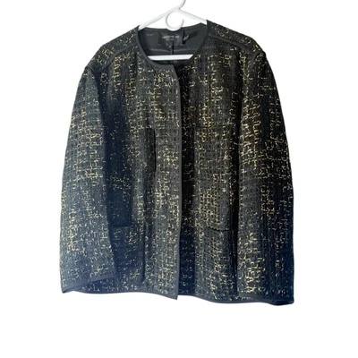 lafayette 148 New York Tweed Blazer Size 3X - Image 1 of 4