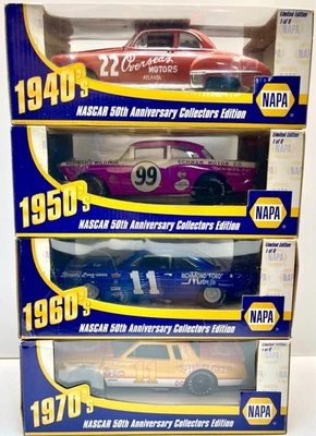 Acción-NAPA-NASCAR🏁 1/24•50 Aniversario (4) 1940/50/60/70 - Nuevo de Lote Antiguo- Foto 1 de 4