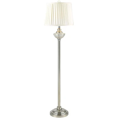 Dale Tiffany SGF17175F Evelyn Floor Lamp Polished Nickel - Image 1 of 2