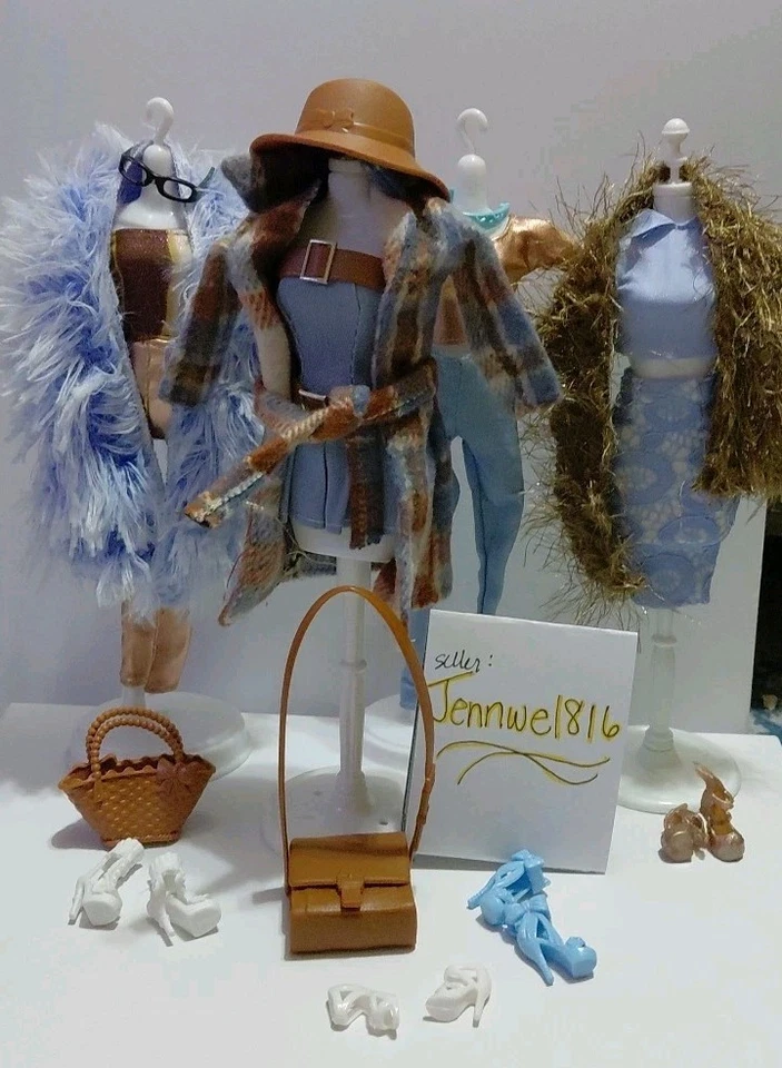 Lote de ropa para muñecas de moda de 11 pulgadas sin maniquíes  Foto 1 de 3