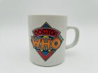 Tasse à café vintage Doctor Who 1988 BBC Angleterre 11 oz couleurs vives