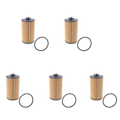 5 x Filtro de aceite de motor HU612/2X para Chevy Aveo Cruze Sonic Colorado 1,4 L 1,6 L 1,8 L Foto 1 de 4
