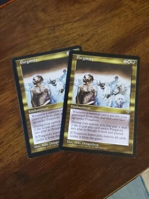 ** Purgatory x1 **, NM, Mirage, see photos, WOTC MTG - Image 1 of 2