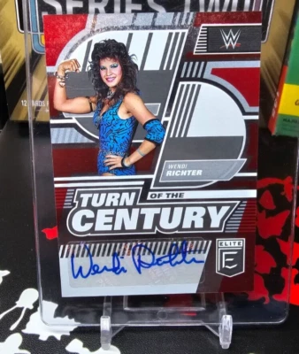 2023 Donruss Elite WWE Turn of the Century Signatures Red /49 Wendi Richter Auto - Image 1 of 4