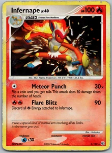 Infernape 5/130 Diamond and Pearl Holo Heavy Played/Damaged - Bild 1 von 2