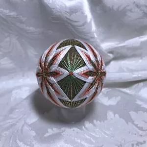 Japanese Temari Ball - Handmade - New - Picture 1 of 5