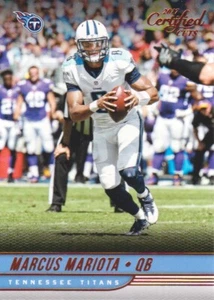 2017 Certified Cuts Football #98 Marcus Mariota - Picture 1 of 2