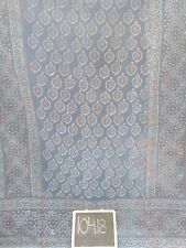 Reversible Handmade Vintage Cotton Kantha Quilt Queen Bedsheet Throw Blanket 