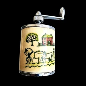 50er Vintage Pfeffermühle Distressed Metlox Poppytrail California Homestead - Bild 1 von 9