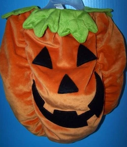 PUMPKIN JACK-O-LANTERN POOCH Canine DOG PET Plush Halloween Costume M MEDIUM - Picture 1 of 2