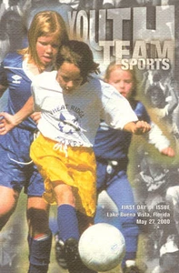 #3402a FD Program 33c Youth Team Sports Stamps - Picture 1 of 1