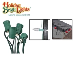 Holiday Bright Lights ACC9MS500GC12A Socket Light Cord on Reel C9 String 500 ft. - Picture 1 of 1