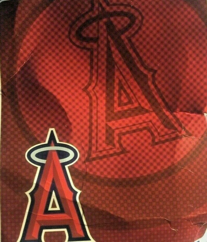 Las Angeles Angles MLB North West Royal Plush Blanket Red (Size: 50 x 60) - Image 1 of 1