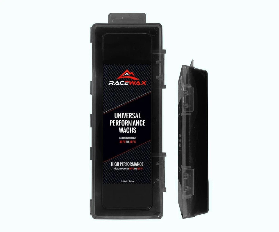 RaceWax Universal Wachs BLACK EDITION Ski Langlauf Snowboard All IN ONE Wax 250g - Bild 1 von 1