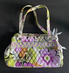 Vera Bradley Purse Tote - Retired "Portobello Road" Pattern 13" x 8" x 3" - Picture 1 of 8