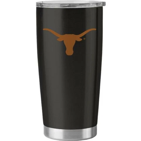 Texas Longhorns 20oz Ultra Travel Tumbler [NEW] NCAA Cup Mug Coffee Steel Cover
