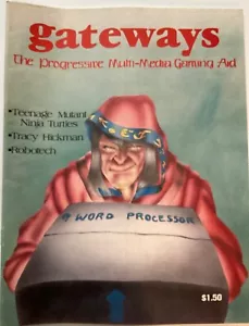 Revista Gateways Role Playing Vol2 #2 diciembre 1986 como nueva entrevista Hickman TMNT - Imagen 1 de 3