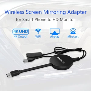 4K HDMI Wireless Mirror Screen Display Adapter Airplay Miracast Dongle For TV - Picture 1 of 9