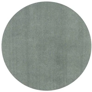 6' Slate Blue Round Indoor Shag Rug - Picture 1 of 1