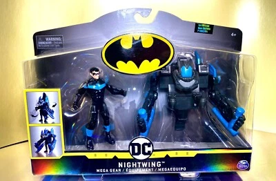 2020 Spin Master DC Batman: The Caped Crusader- NIGHTWING MEGA GEAR 1st Edition! - Image 1 of 4