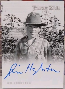 Twilight Zone Rod Serling Edition Jim Houghton A164 Autograph Card as Jerry 2019 - Picture 1 of 2