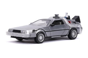 Retorno Al Futuro 2 Delorean Time Machine W/ Lights 1:24 Modelo Jada Toys - Imagen 1 de 2