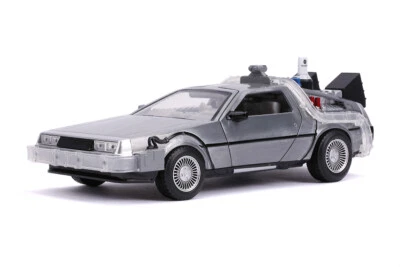 Ritorno Al Futuro 2 Delorean Time Machine w/ Lights 1:24 Model JADA TOYS - Immagine 1 di 2