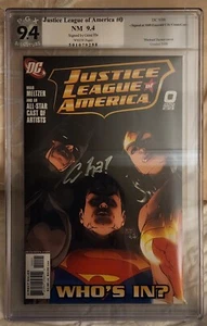 DC Comics Justice League JLA #0 PGX/CGC Signature Series Signed by Gene Ha 9.4 - Picture 1 of 1