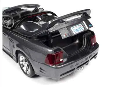 AMM1326 2003 Ford Mustang Saleen S281 SC Speedster 1:18 Autographed Dark Shadow - Immagine 1 di 4