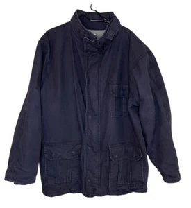 Giacca Parka National Safety Apparel Chore Resistente alla Fiamma FR XL Blu Scuro HRC 4 - Foto 1 di 19