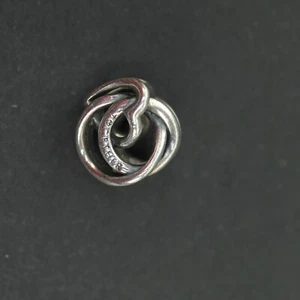 Authentic PANDORA Family Always Together Encircled Heart Charm - Picture 1 of 5