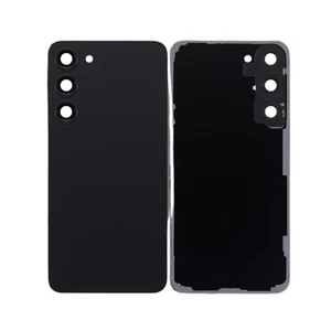 Back Cover Glass With Camera Lens Compatible For Samsung Galaxy S23 Plus5G Black - Picture 1 of 6