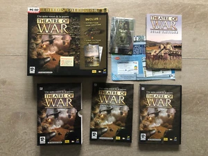 Theatre of War edition collector char miniature tank PC Big box FR - Foto 1 di 3