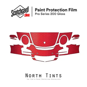 Porsche 911 GT3 2009-2011 3M PRO PreCut Paint Protection Film Clear Bra PPF Kit - Picture 1 of 6